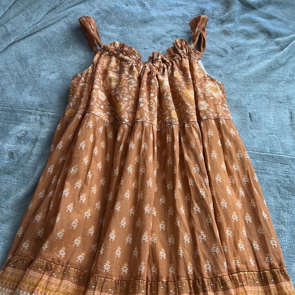 NWOT Spell & the Gypsy Utopia Strappy Sundress Cinnamon Size Small - Picture 11 of 13